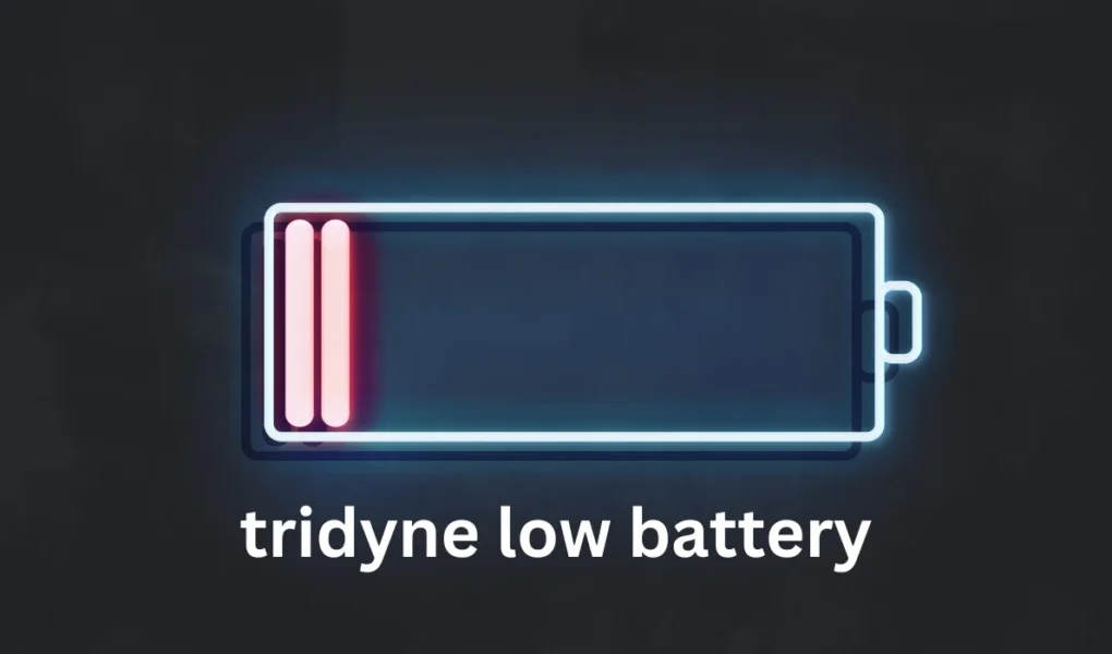 tridyne low battery